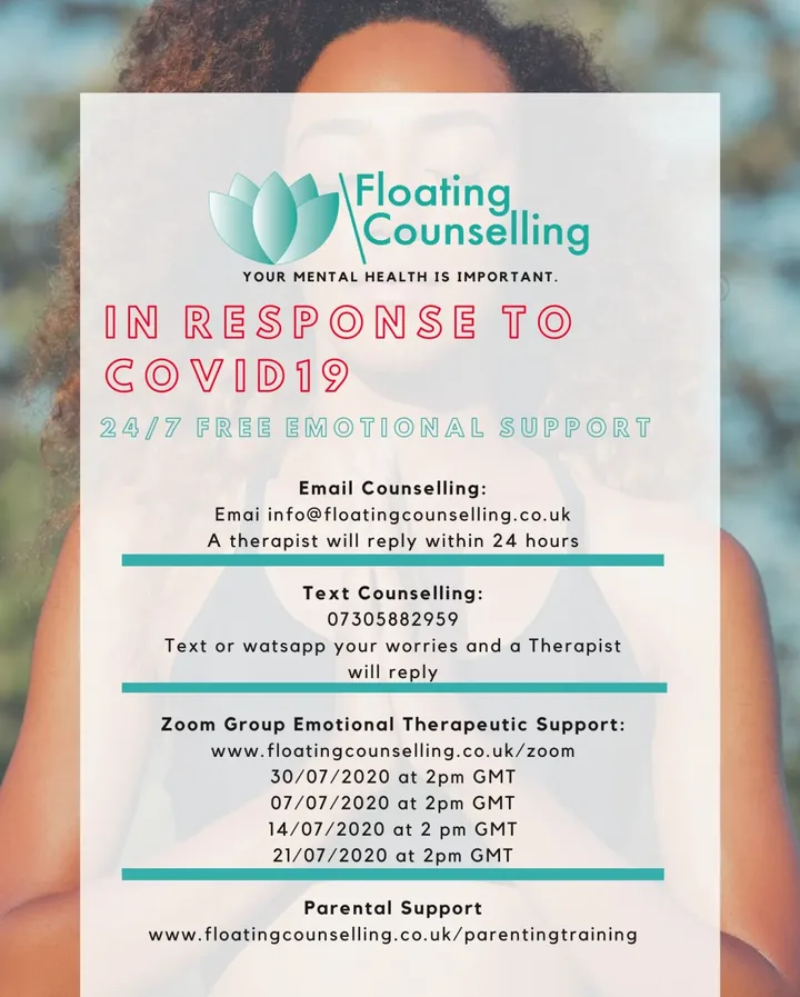 COVID community support poster