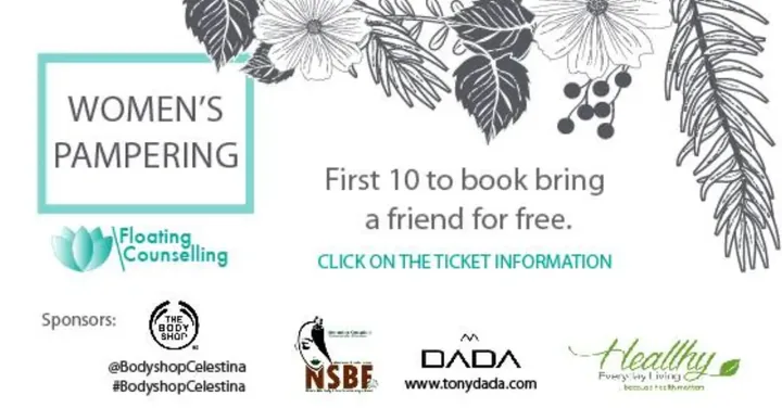 Free counselling sessions flyer