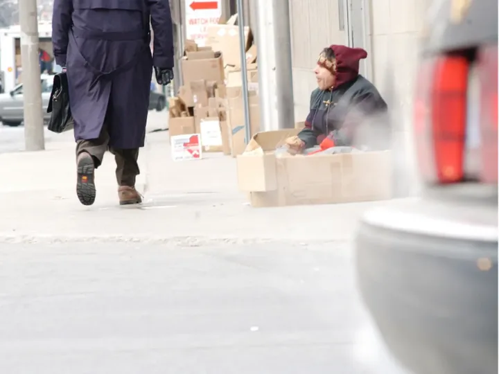 Homeless necessity project graphic